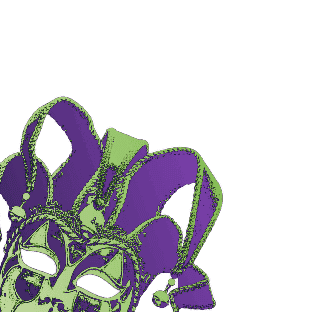 Jester mask